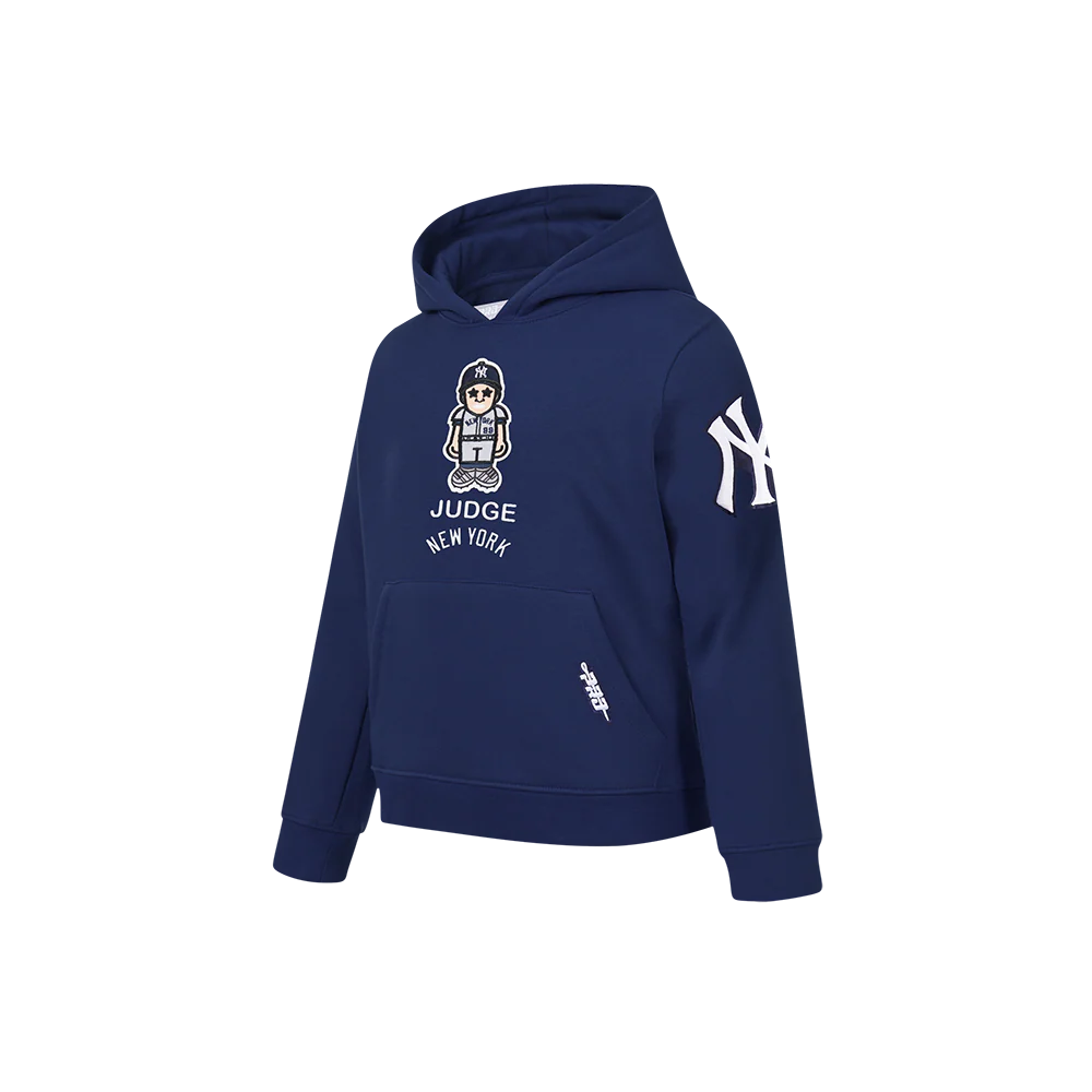 MLB NEW YORK YANKEES AARON JUDGE #99 AVATAR LITTLE BOYS FLEECE PULLOVER HOODIE