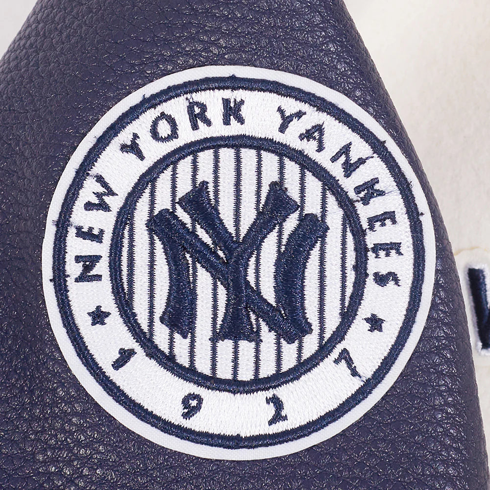 MLB NEW YORK YANKEES RETRO CLASSIC LITTLE BOYS RIB WOOL VARSITY JACKET