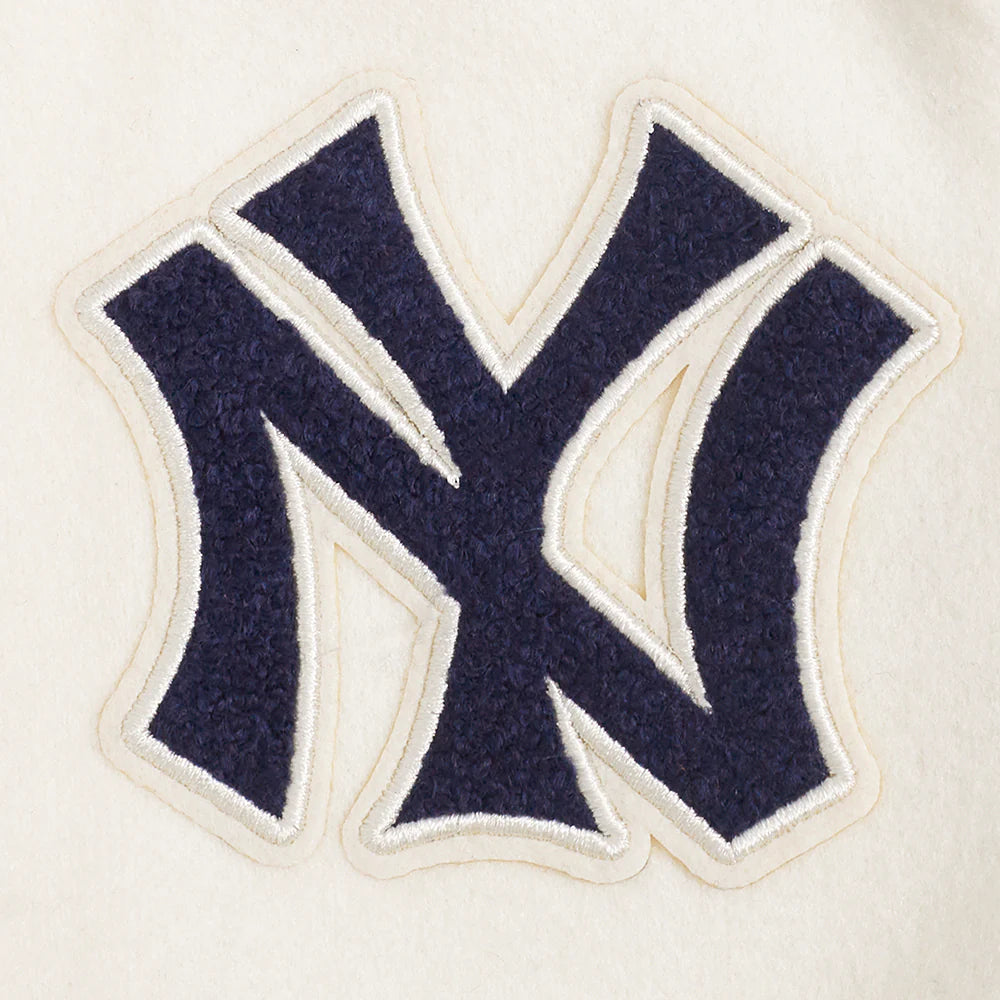 MLB NEW YORK YANKEES RETRO CLASSIC TODDLER BOYS RIB WOOL VARSITY JACKET
