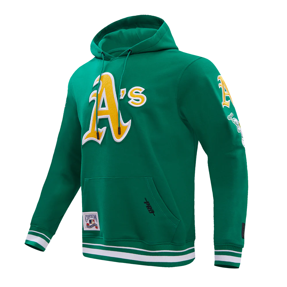 MLB OAKLAND ATHLETICS RETRO CLASSIC MEN'S PULLOVER HOODIE
