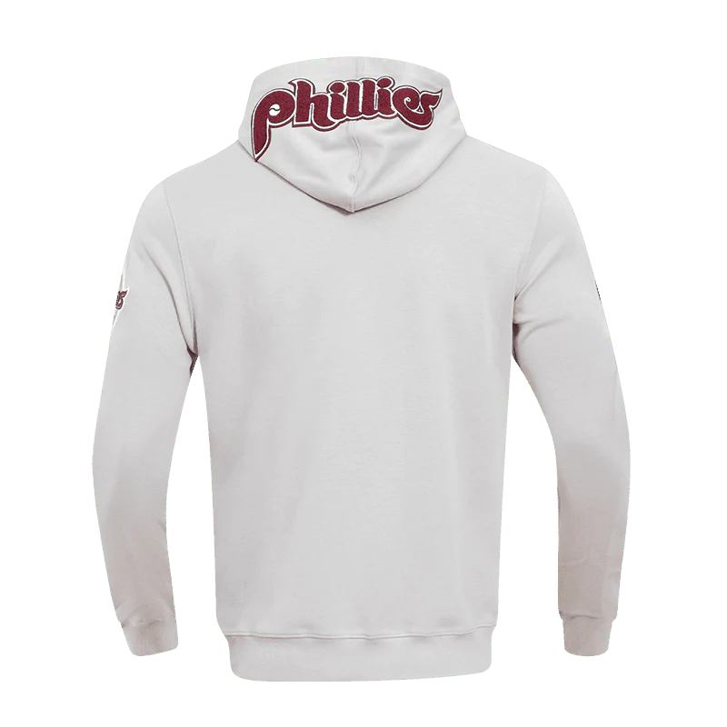 MLB PHILADELPHIA PHILLIES CLASSIC CHENILLE MEN'S PULLOVER HOODIE