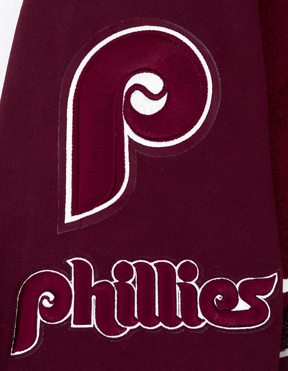 MLB PHILADELPHIA PHILLIES RETRO MASHUP MEN'S RIB CREWNECK