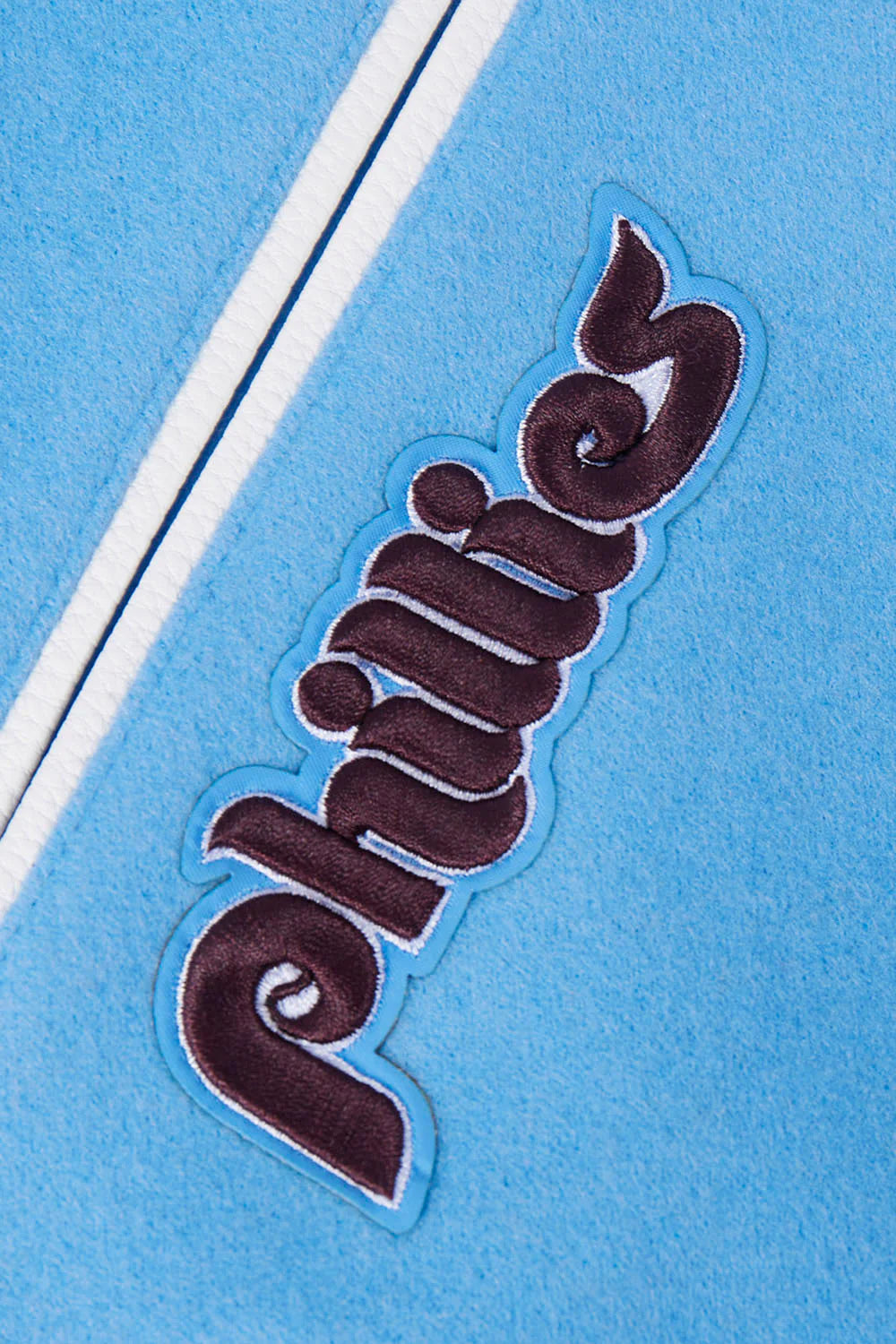 MLB PHILADELPHIA PHILLIES RETRO CLASSIC MEN'S RIB WOOL VARSITY JACKET