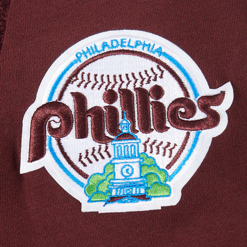 MLB PHILADELPHIA PHILLIES CLASSIC BIG BOYS FLEECE FZ HOODIE