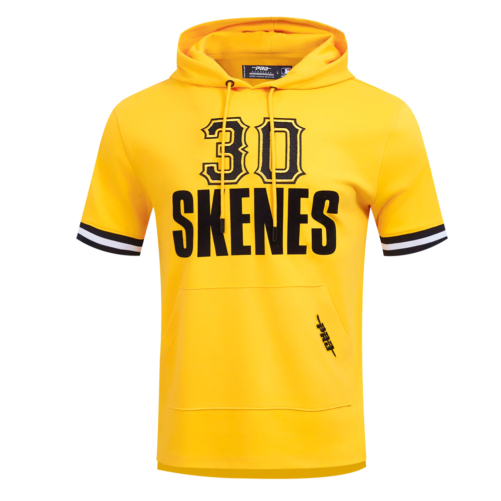 MLB PITTSBURGH PIRATES PAUL SKENES #30 CLASSIC MEN'S SHORT SLEEVE PULLOVER HOODIE