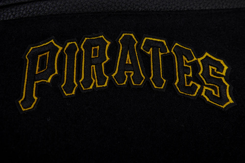 MLB PITTSBURGH PIRATES RETRO CLASSIC MEN'S RIB WOOL VARSITY JACKET