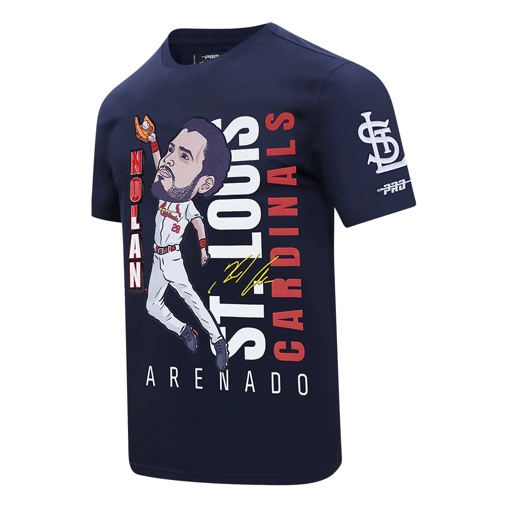 MLB ST. LOUIS CARDINALS NOLAN ARENADO #28 REMIX AVATAR SINGLE JERSEY MEN'S TOP