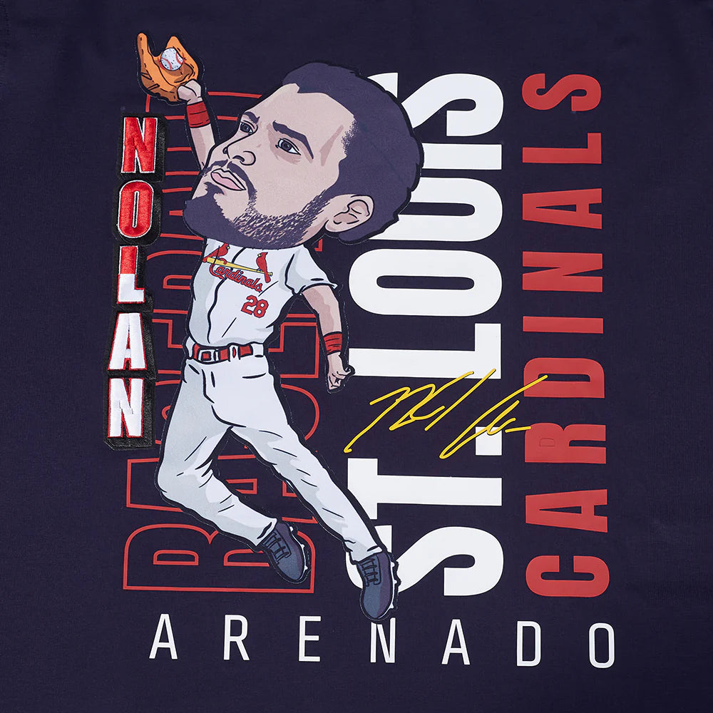 MLB ST. LOUIS CARDINALS NOLAN ARENADO #28 REMIX AVATAR SINGLE JERSEY MEN'S TOP