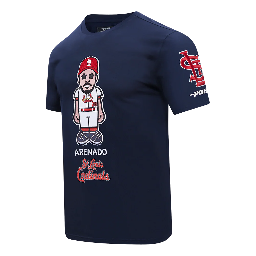 MLB ST. LOUIS CARDINALS NOLAN ARENADO #28 AVATAR SINGLE JERSEY MEN'S TOP
