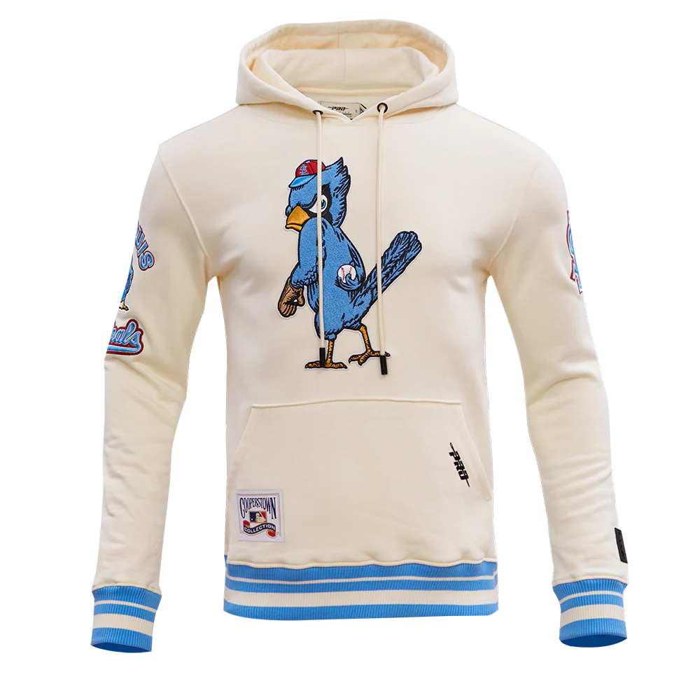 MLB ST. LOUIS CARDINALS RETRO CLASSIC MEN'S PULLOVER HOODIE