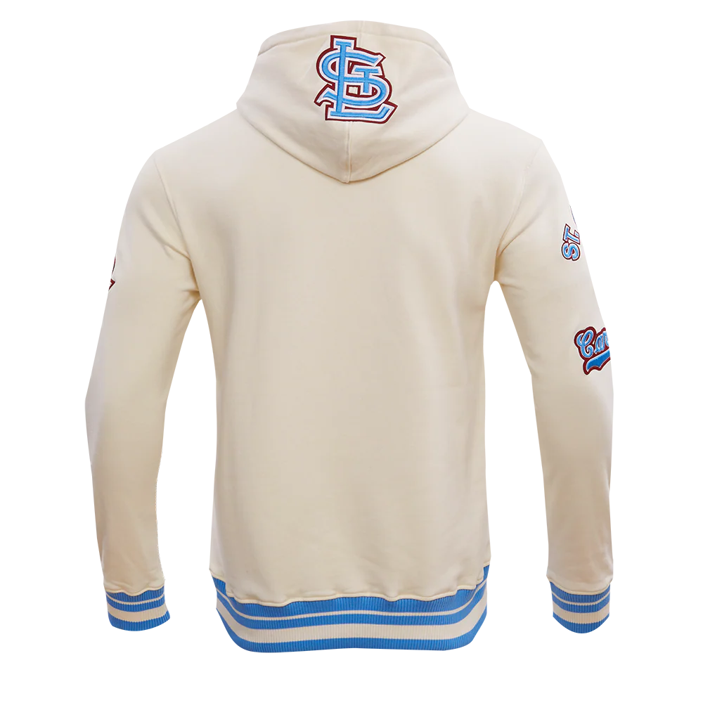 MLB ST. LOUIS CARDINALS RETRO CLASSIC MEN'S PULLOVER HOODIE