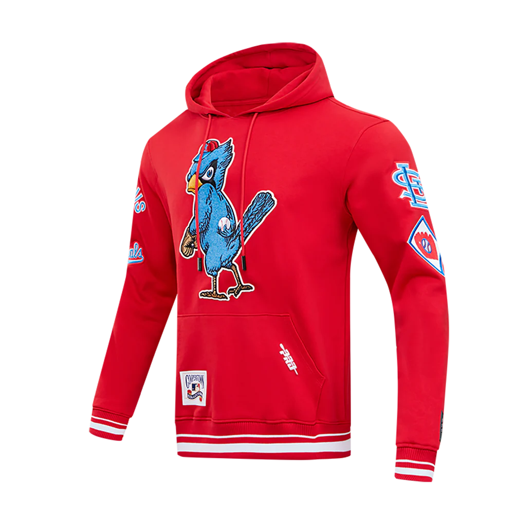 MLB ST. LOUIS CARDINALS RETRO CLASSIC MEN'S PULLOVER HOODIE