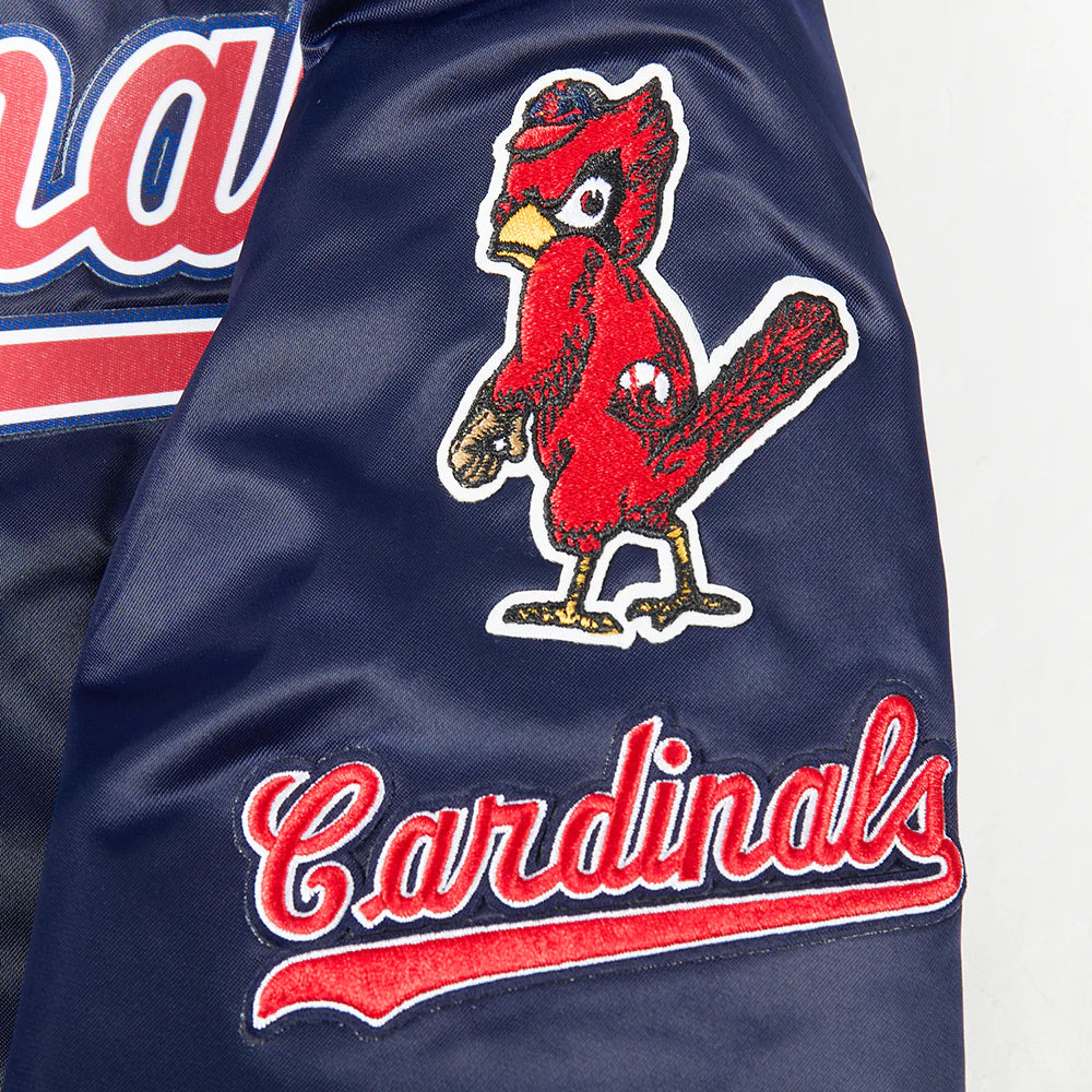 MLB ST. LOUIS CARDINALS CLASSIC BIG BOYS SATIN JACKET