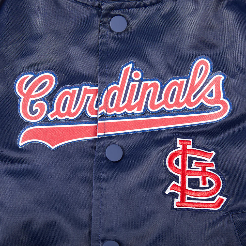 MLB ST. LOUIS CARDINALS CLASSIC TODDLER BOYS SATIN JACKET