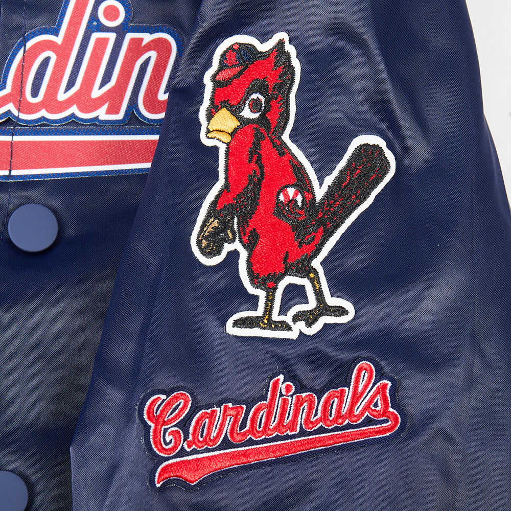 MLB ST. LOUIS CARDINALS CLASSIC TODDLER BOYS SATIN JACKET