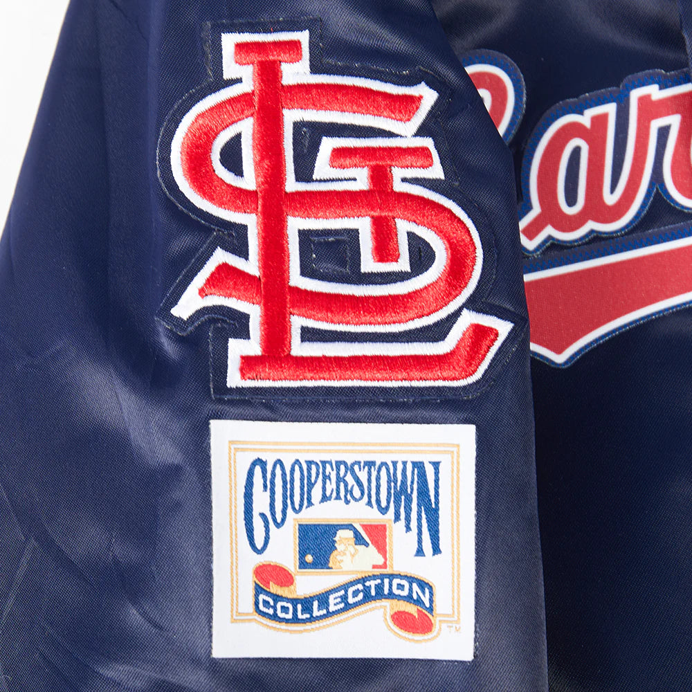 MLB ST. LOUIS CARDINALS CLASSIC TODDLER BOYS SATIN JACKET