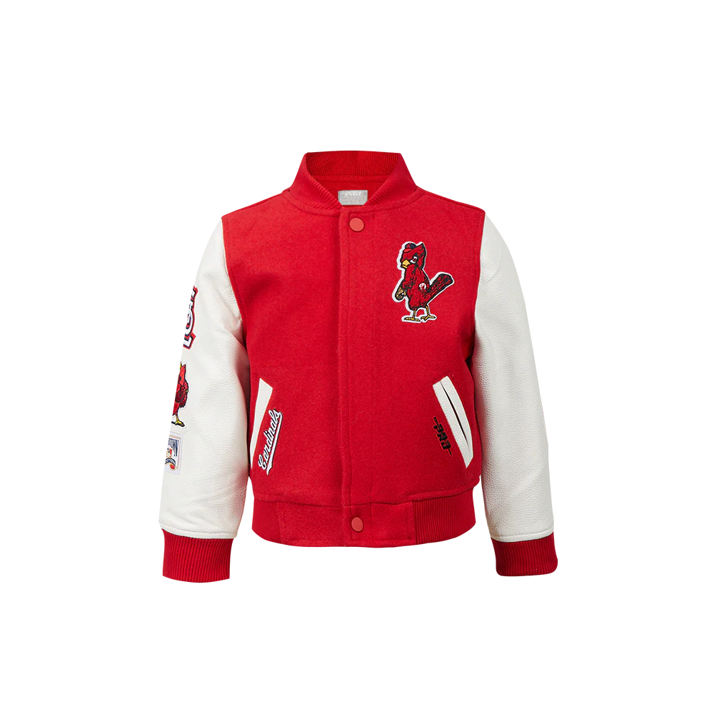 MLB ST. LOUIS CARDINALS CLASSIC TODDLER BOYS WOOL VARSITY JACKET