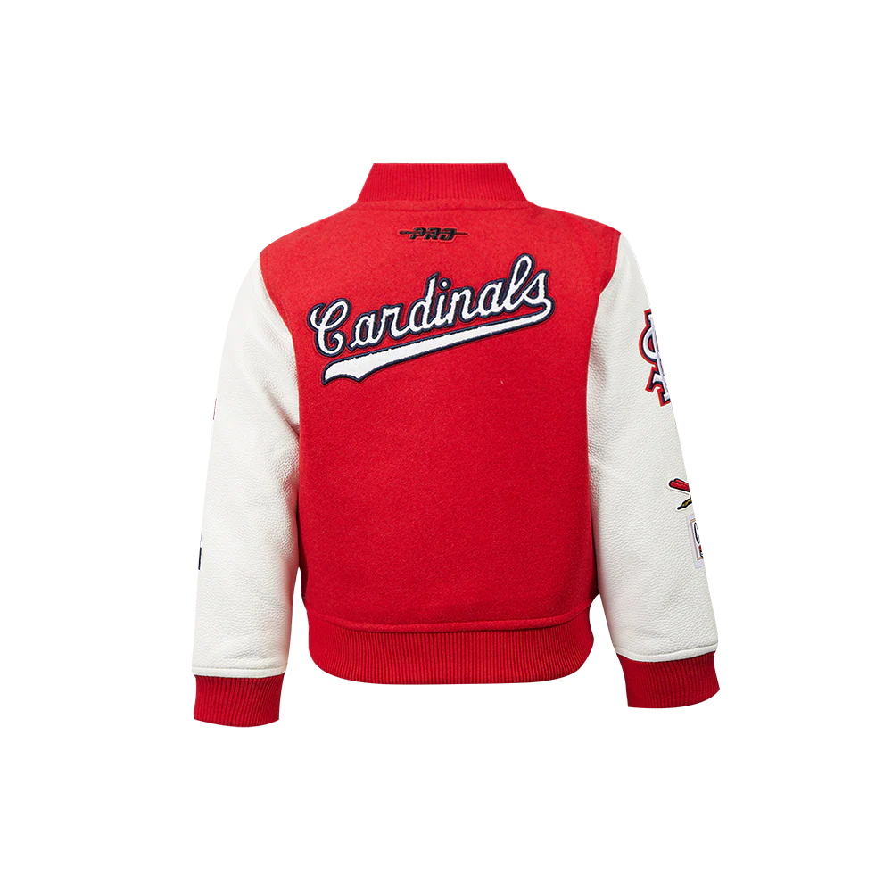 MLB ST. LOUIS CARDINALS CLASSIC TODDLER BOYS WOOL VARSITY JACKET