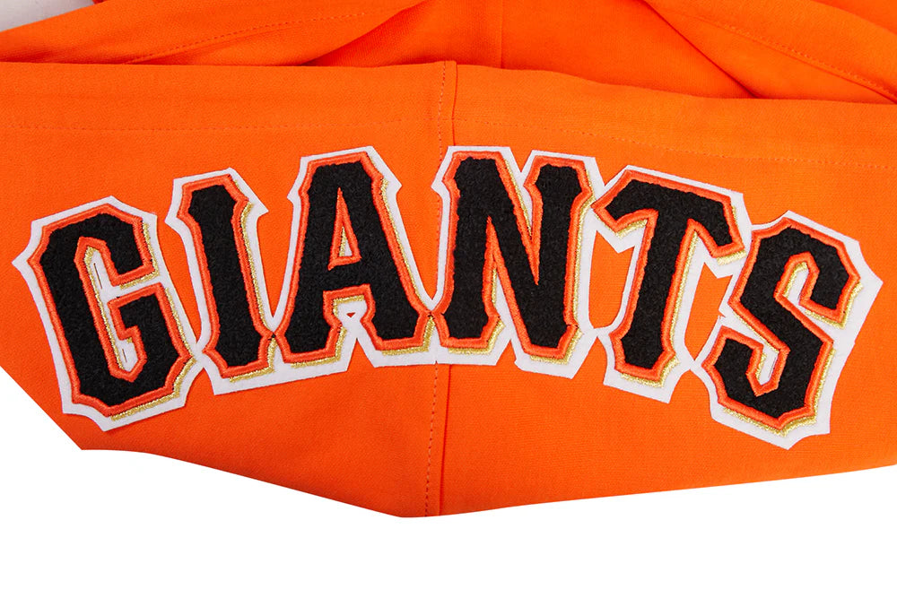 MLB SAN FRANCISCO GIANTS CLASSIC CHENILLE MEN'S PULLOVER HOODIE