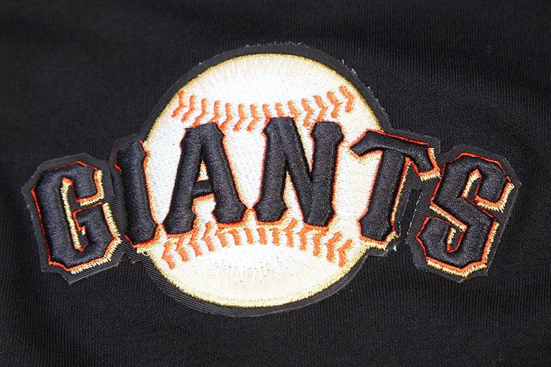 MLB SAN FRANCISCO GIANTS CLASSIC CHENILLE MEN'S FULL ZIP PULLOVER HOODIE