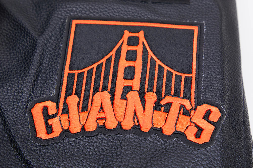 MLB SAN FRANCISCO GIANTS MASHUP MEN'S RIB WOOL VARSITY JACKET