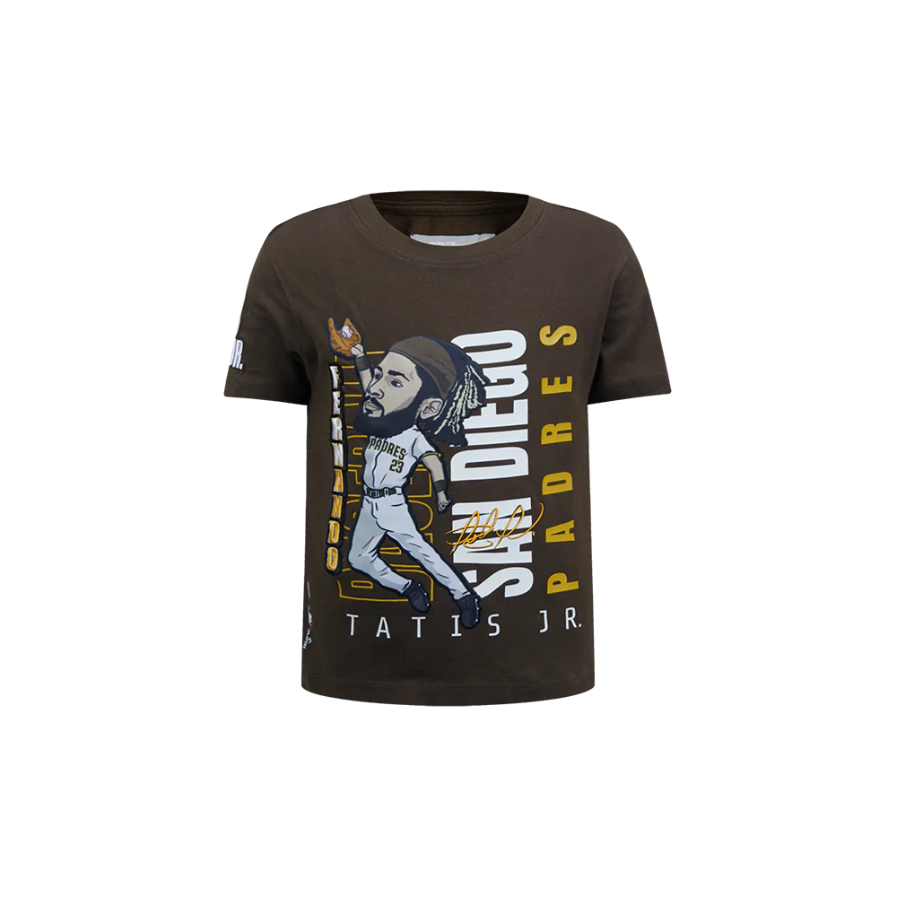 MLB SAN DIEGO PADRES FERNANDO TATIS JR. #23 REMIX AVATAR TODDLER BOYS SHORT SLEEVE TOP