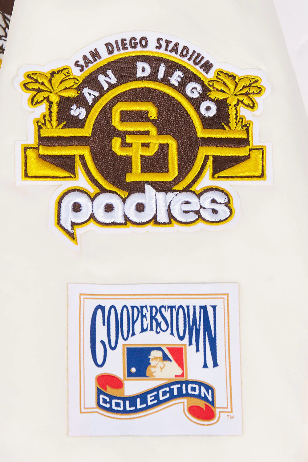 MLB SAN DIEGO PADRES RETRO CLASSIC WOMEN'S RIB SATIN JACKET