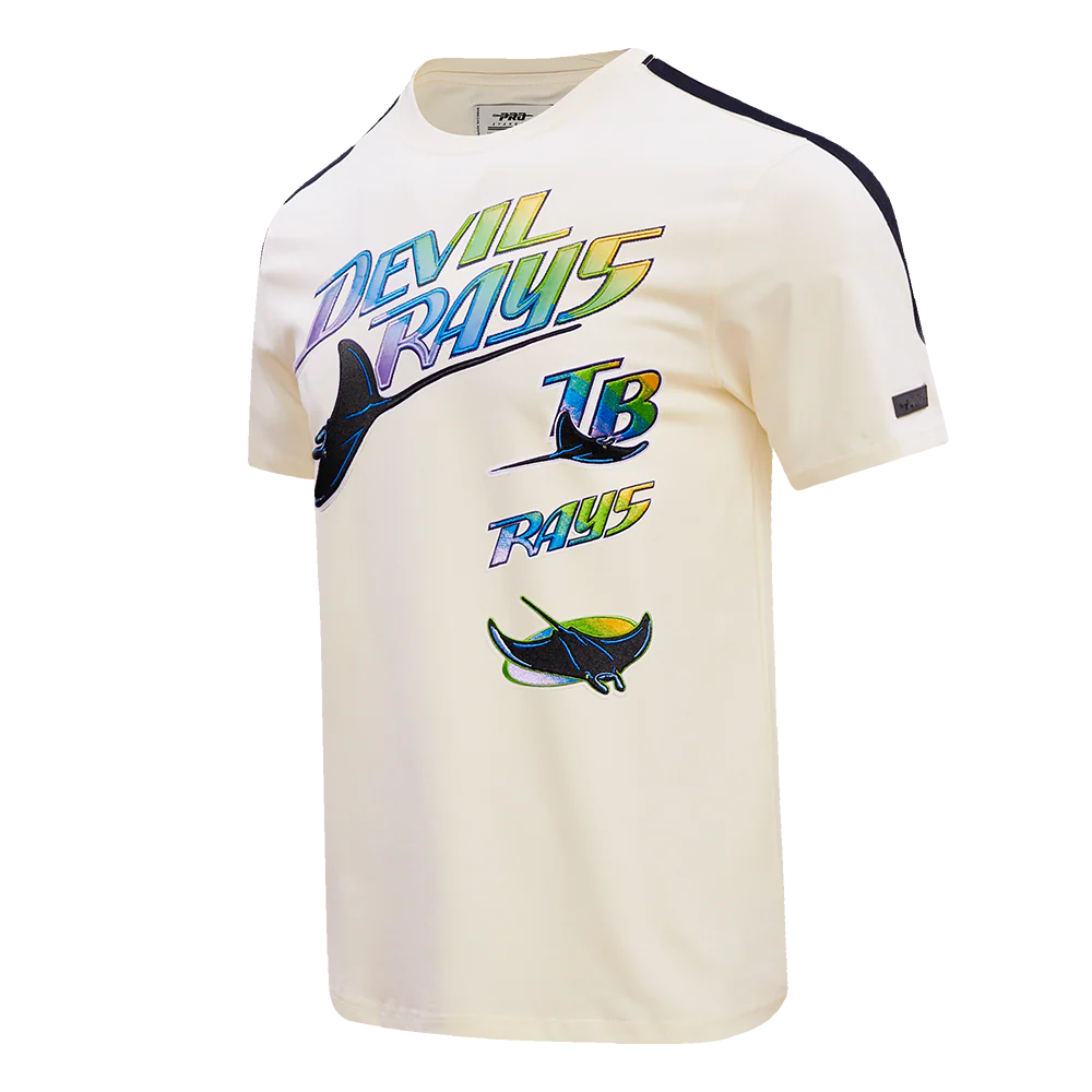 MLB TAMPA DEVIL RAYS RETRO CLASSIC MEN'S STRIPED TOP