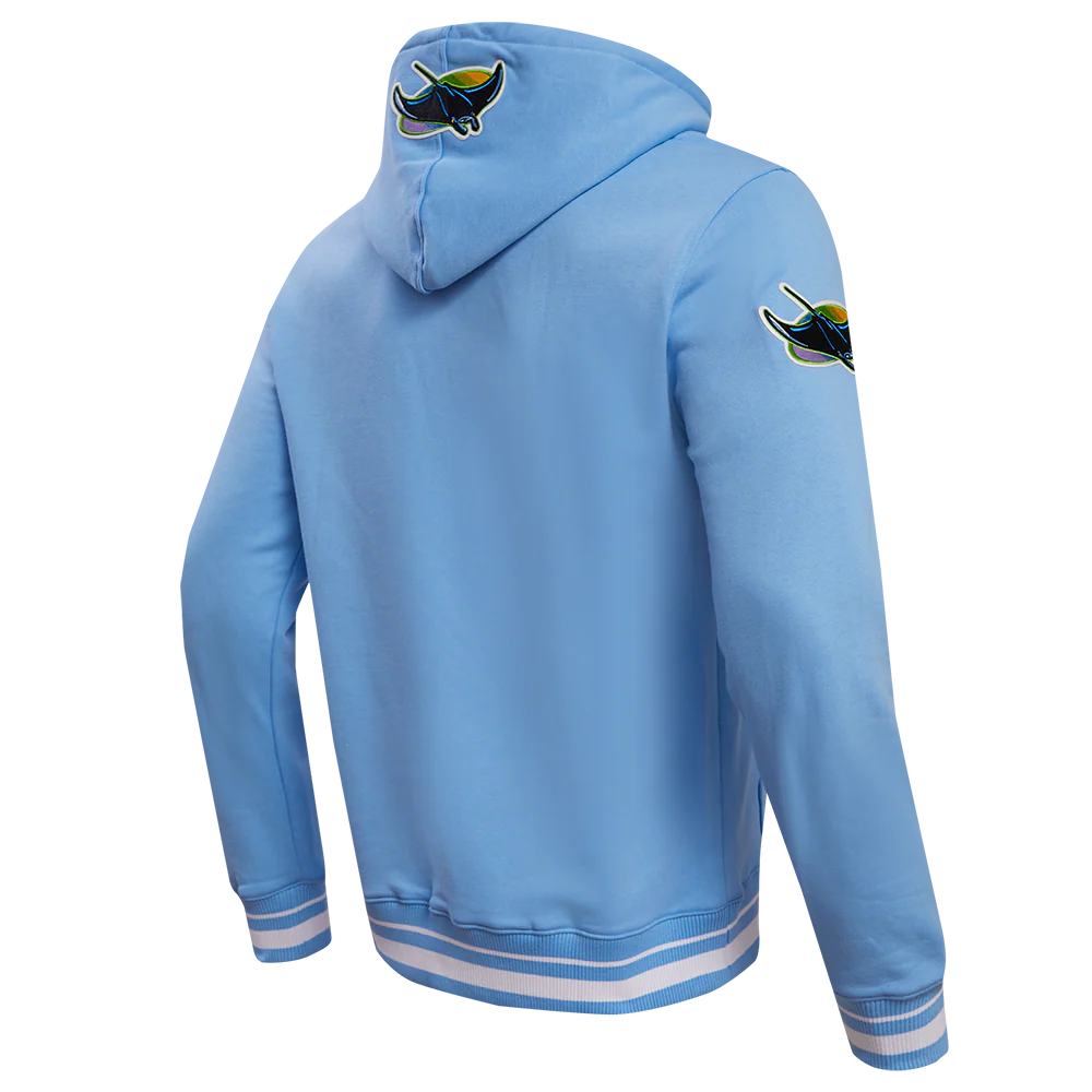 MLB TAMPA DEVIL RAYS RETRO CLASSIC MEN'S PULLOVER HOODIE