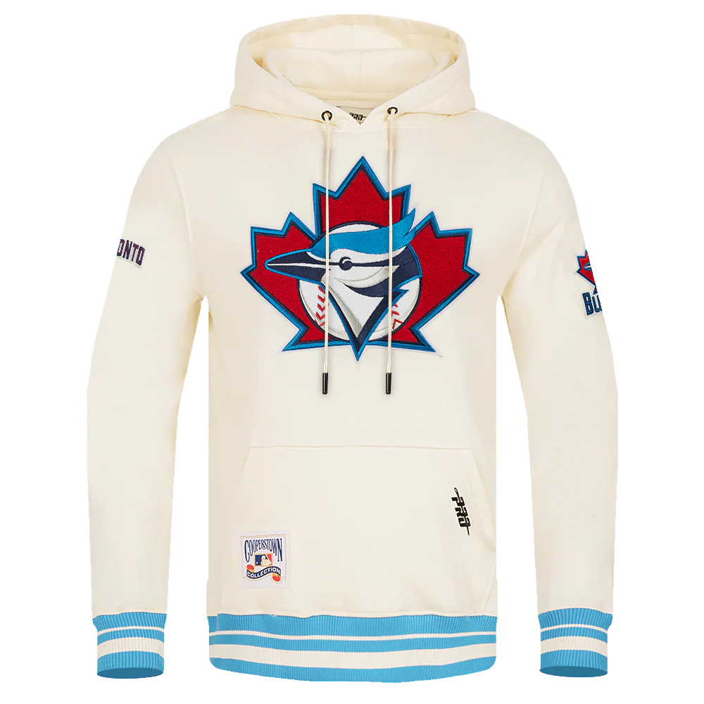 MLB TORONTO BLUE JAYS RETRO CLASSIC MEN'S RIB PULLOVER HOODIE