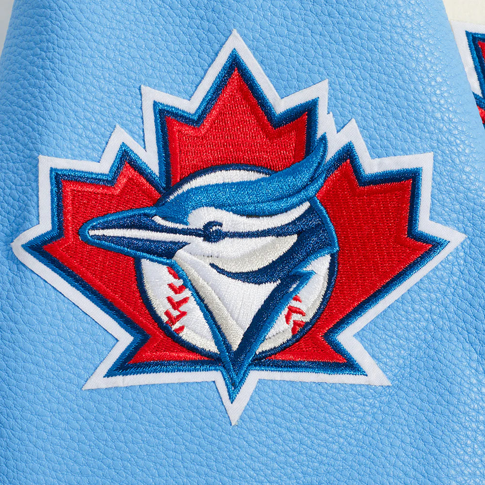 MLB TORONTO BLUE JAYS RETRO CLASSIC MEN'S RIB WOOL VARSITY JACKET