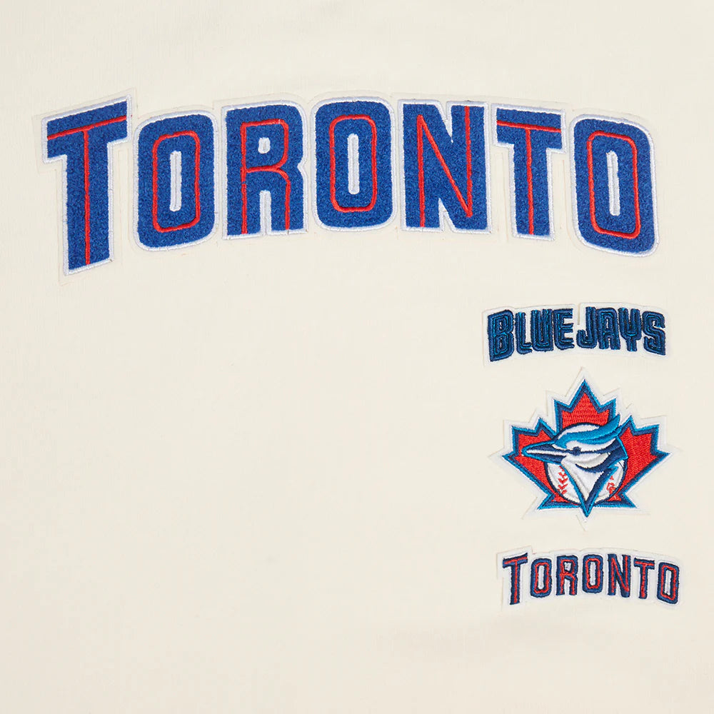 MLB TORONTO BLUE JAYS RETRO CLASSIC WOMEN'S RIB CREWNECK