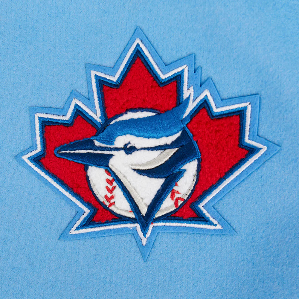 MLB TORONTO BLUE JAYS RETRO CLASSIC WOMEN'S RIB WOOL VARSITY JACKET