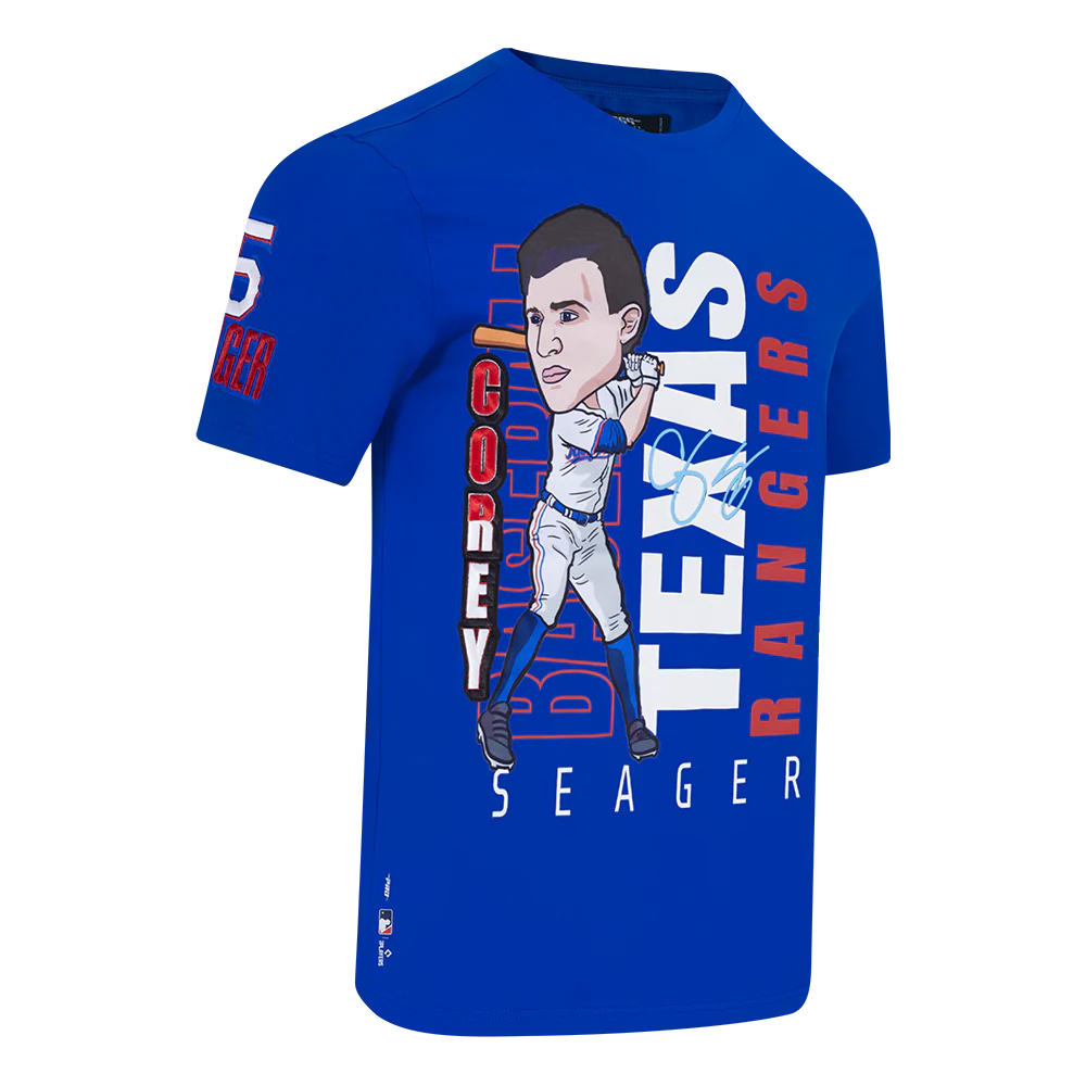 MLB TEXAS RANGERS COREY SEAGER #5 REMIX AVATAR SINGLE JERSEY MEN'S TOP