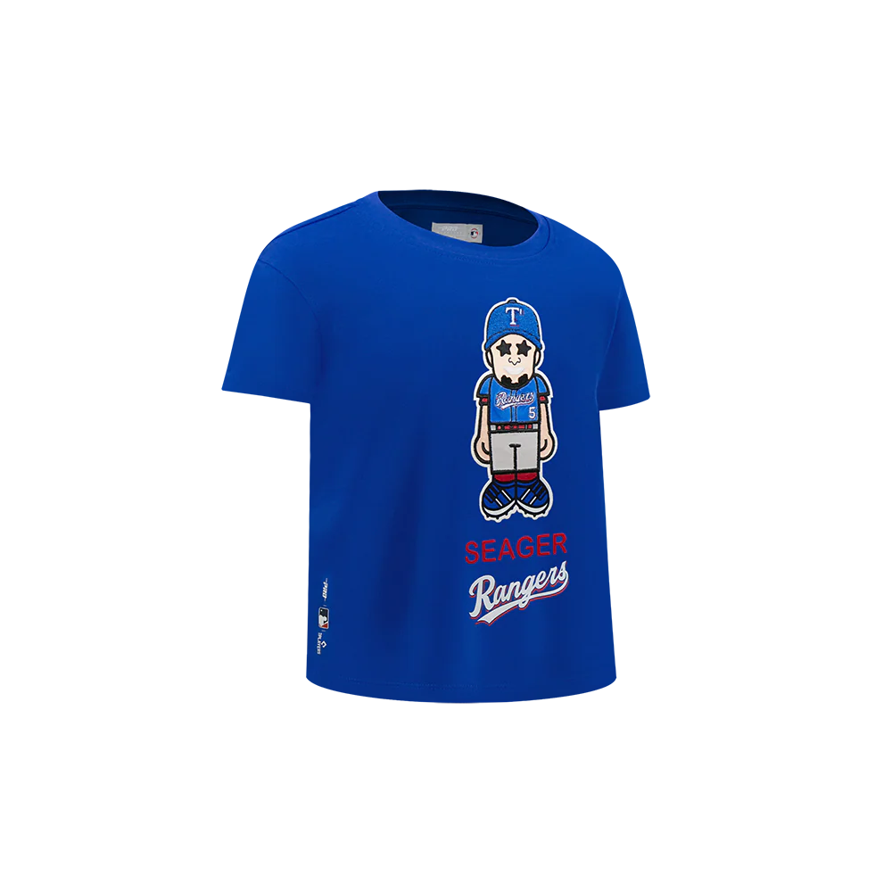 MLB TEXAS RANGERS COREY SEAGER #5 AVATAR TODDLER BOYS SHORT SLEEVE TOP