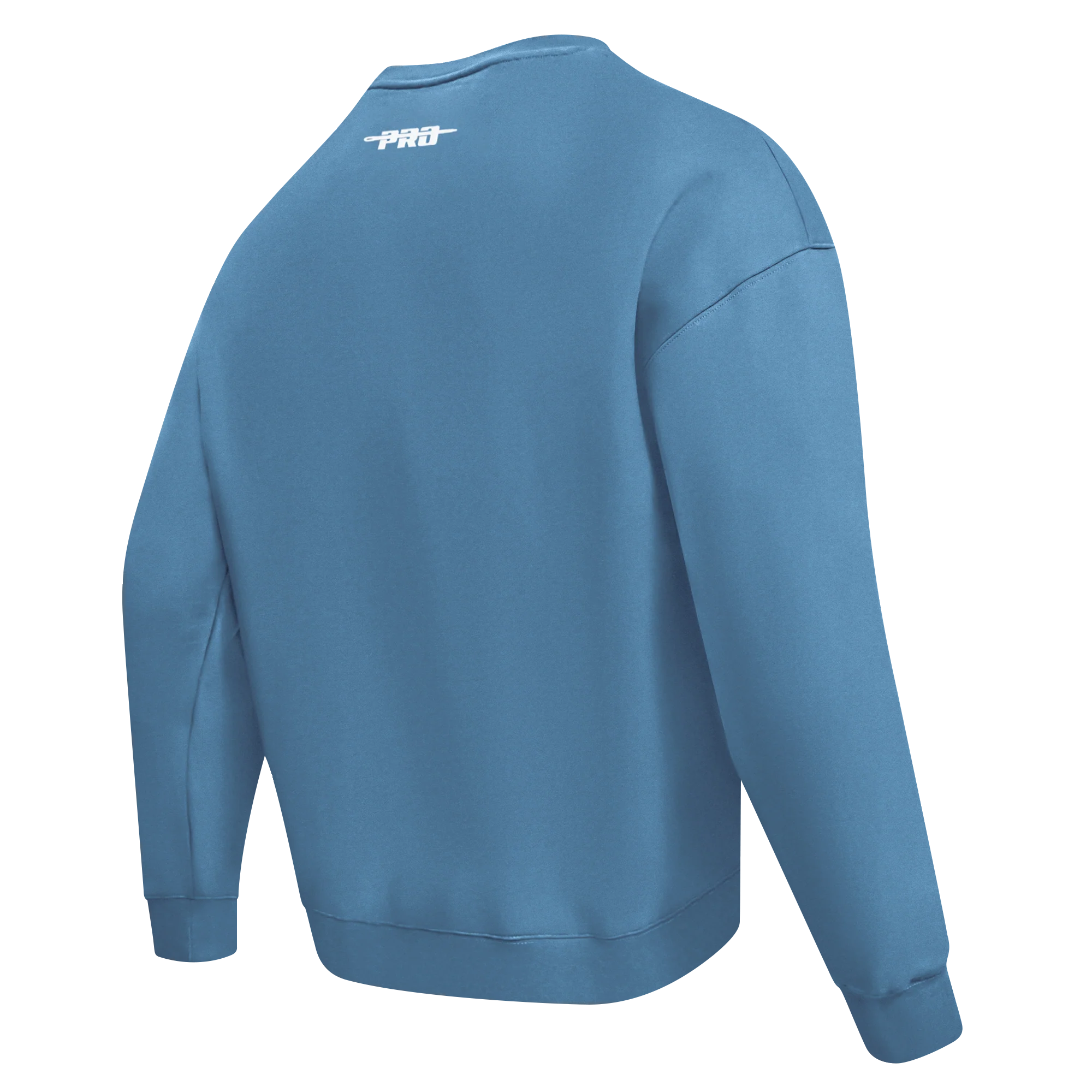 PRO STANDARD CLASSIC CHENILLE WHT LOGO MEN'S DROP SHOULDER FLC CREWNECK