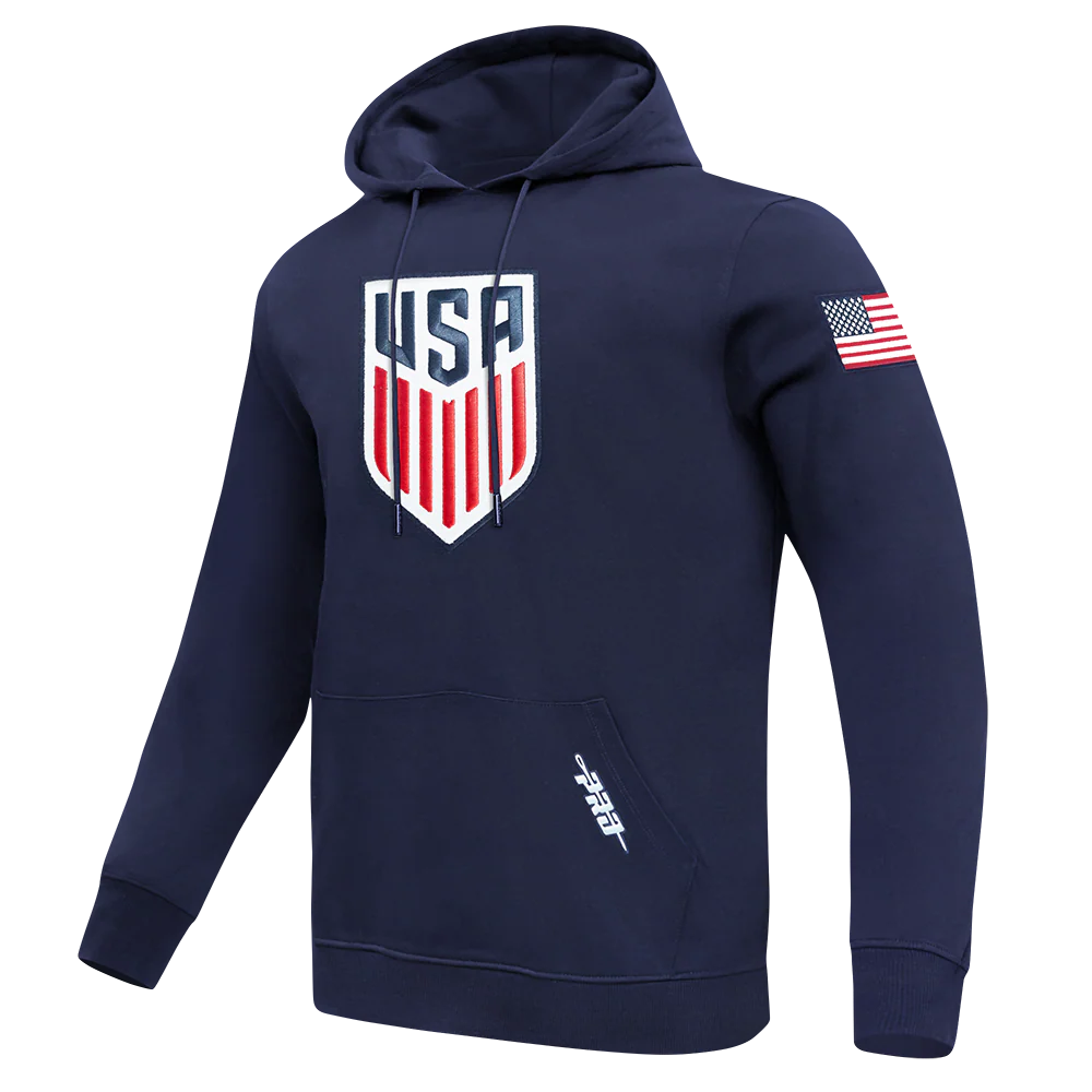 US SOCCER CLASSIC MEN'S DOUBLE KNIT PULLOVER HOODIE