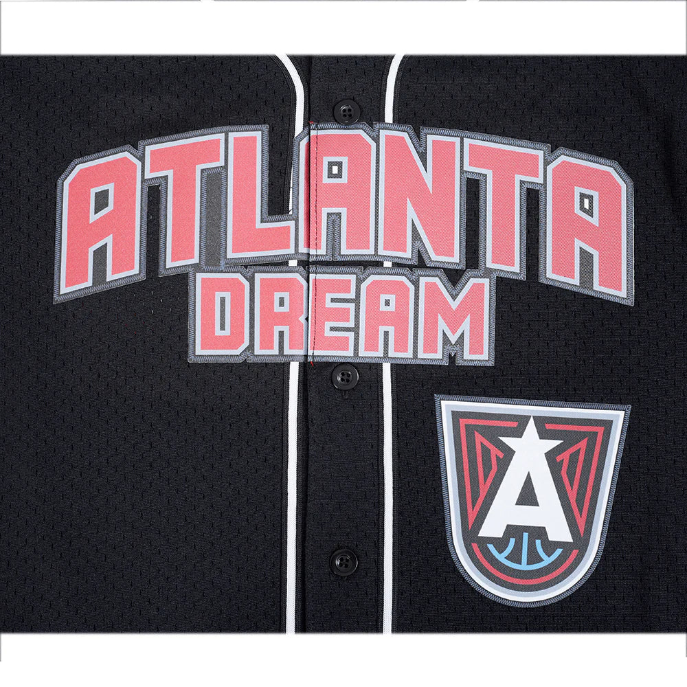WNBA ATLANTA DREAM MESH MEN'S BUTTON DOWN SHIRT
