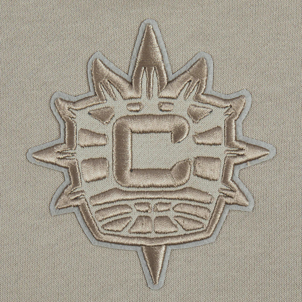 WNBA CONNECTICUT SUN NEUTRAL WOMEN'S FLEECE CROPPED PULLOVER HOODIE