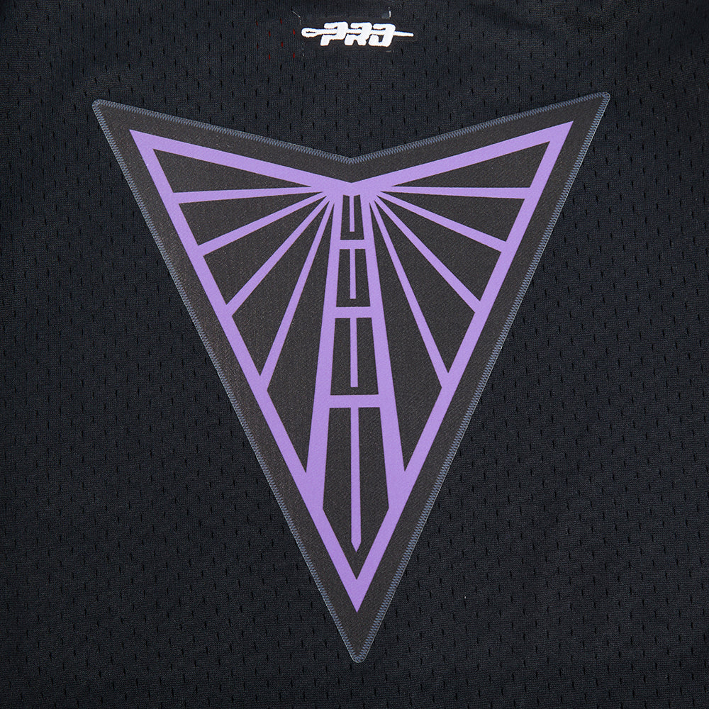 WNBA GOLDEN STATE VALKYRIES CLASSICL BIG BOY'S MESH BUTTON DOWN SHIRT