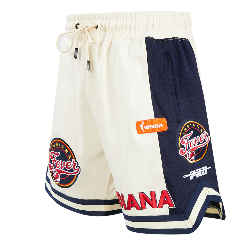 WNBA INDIANA FEVER RETRO CLASSICS MEN'S DOUBLE KNIT 2.0 SHORT