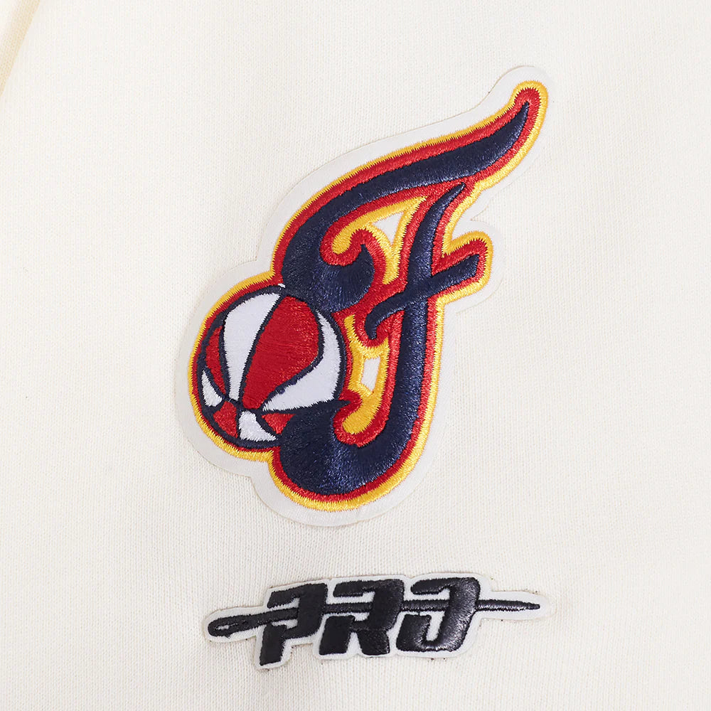 WNBA INDIANA FEVER RETRO CLASSICS WOMEN'S RIB FLC CROPPED PO HOODIE