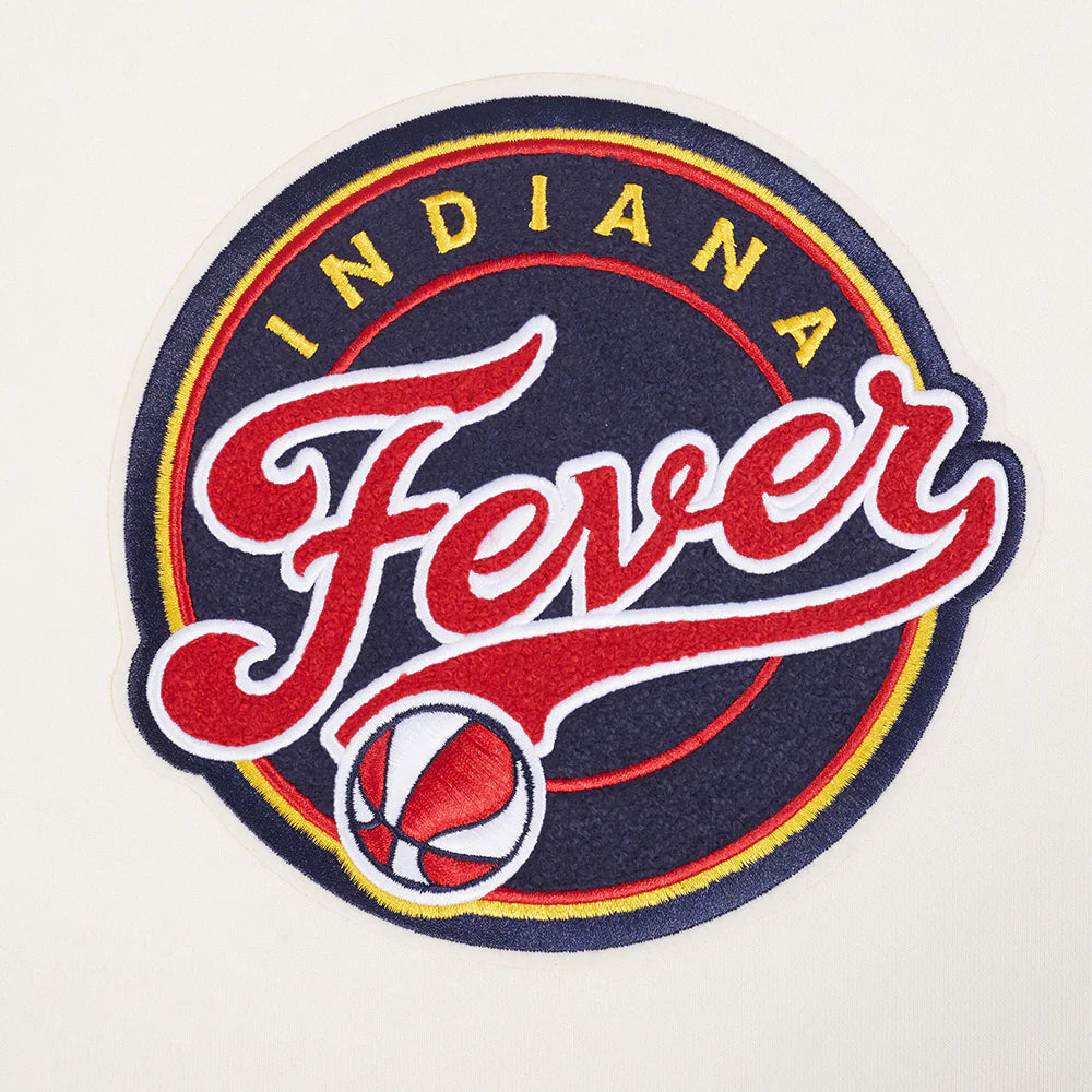 WNBA INDIANA FEVER RETRO CLASSICS WOMEN'S RIB FLC CROPPED PO HOODIE