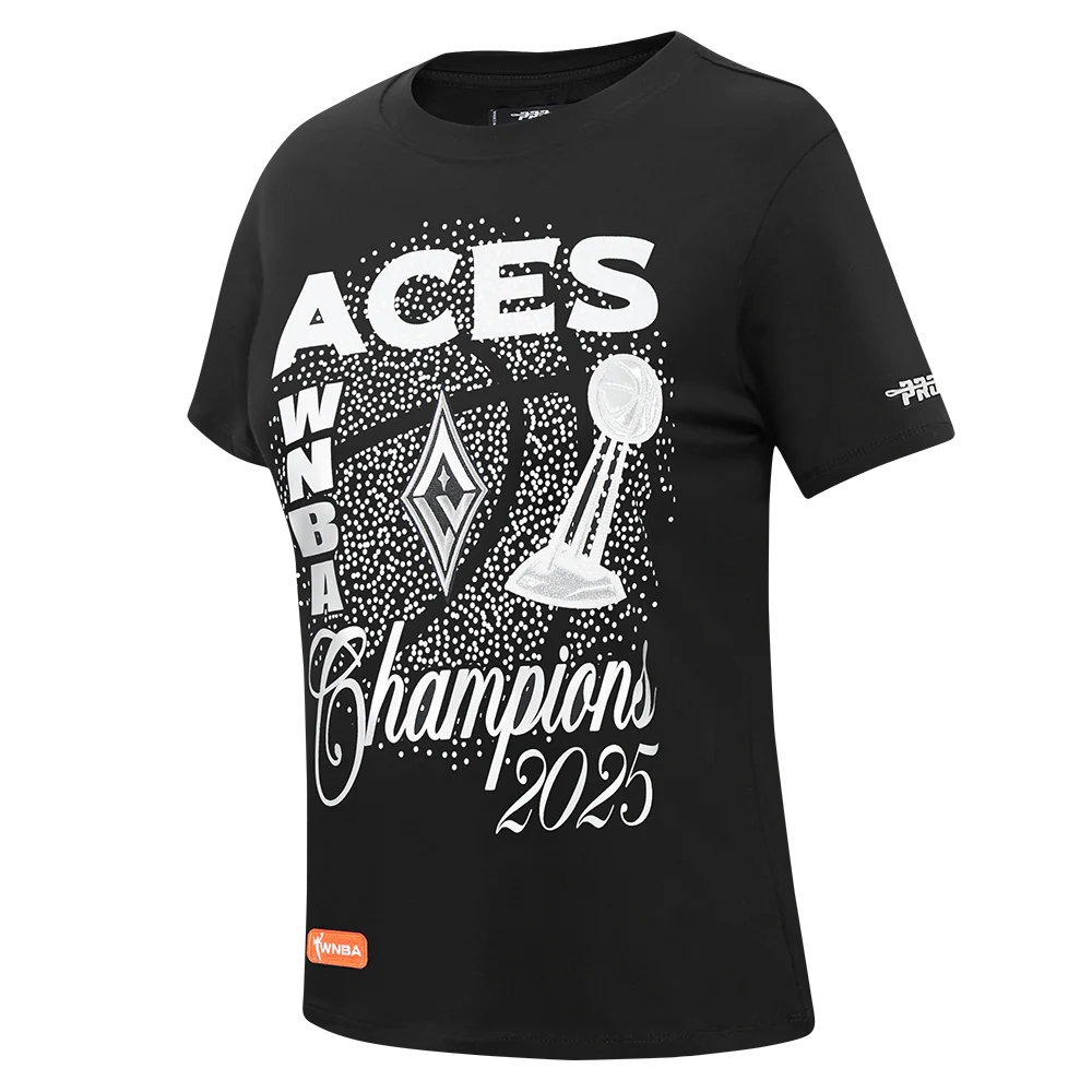 LAS VEGAS ACES WNBA FINALS 2025 WOMEN'S SJ SLIM FIT TEE