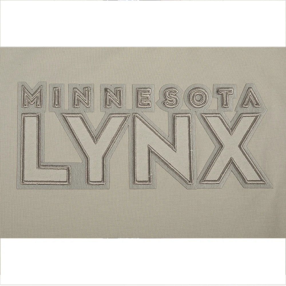 WNBA MINNESOTA LYNX NEUTRAL WOMEN'S SINGLE JERSEY BOXY TEE