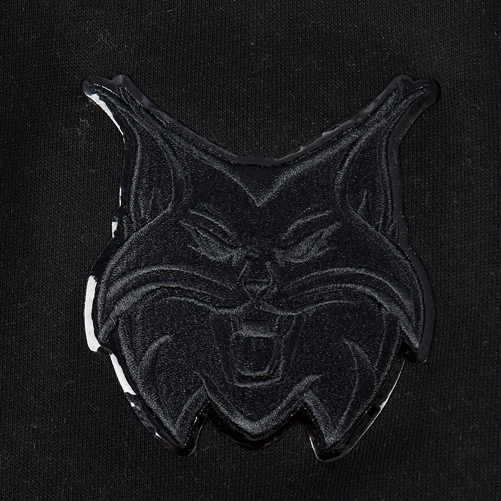 WNBA MINNESOTA LYNX TRIPLE BLACK WOMEN'S FLEECE CREWNECK