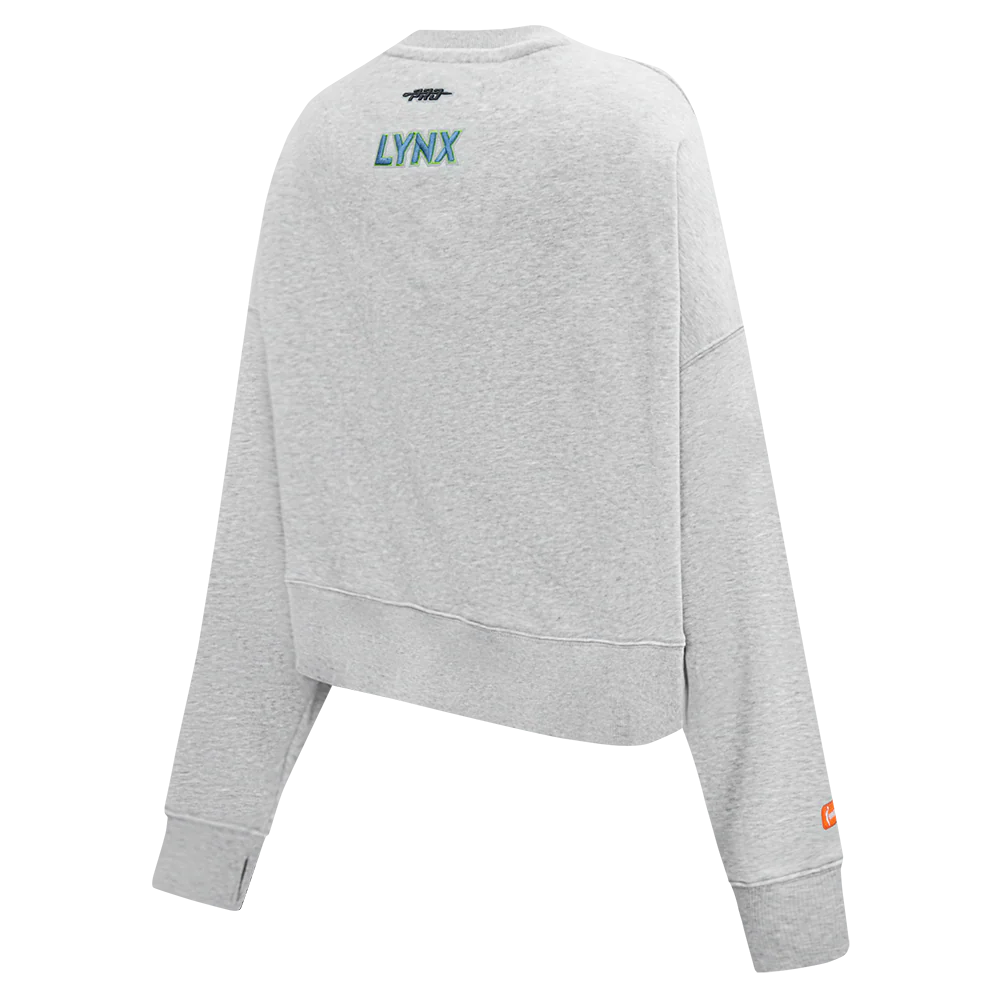 WNBA MINNESOTA LYNX CLASSIC ESSENTIALS WOMEN'S FLEECE CREWNECK