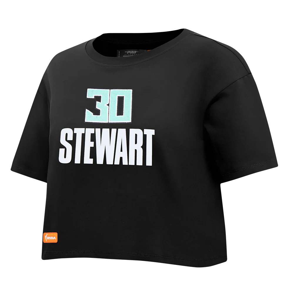 WNBA NEW YORK LIBERTY BREANNA STEWART #30 CLASSIC PLAYER NAME AND NUMBER