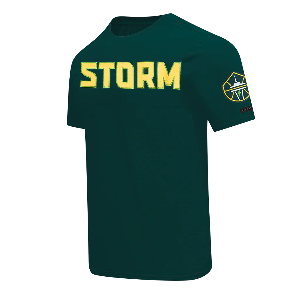 WNBA SEATTLE STORM CLASSIC CHENILLE MEN'S SJ TEE