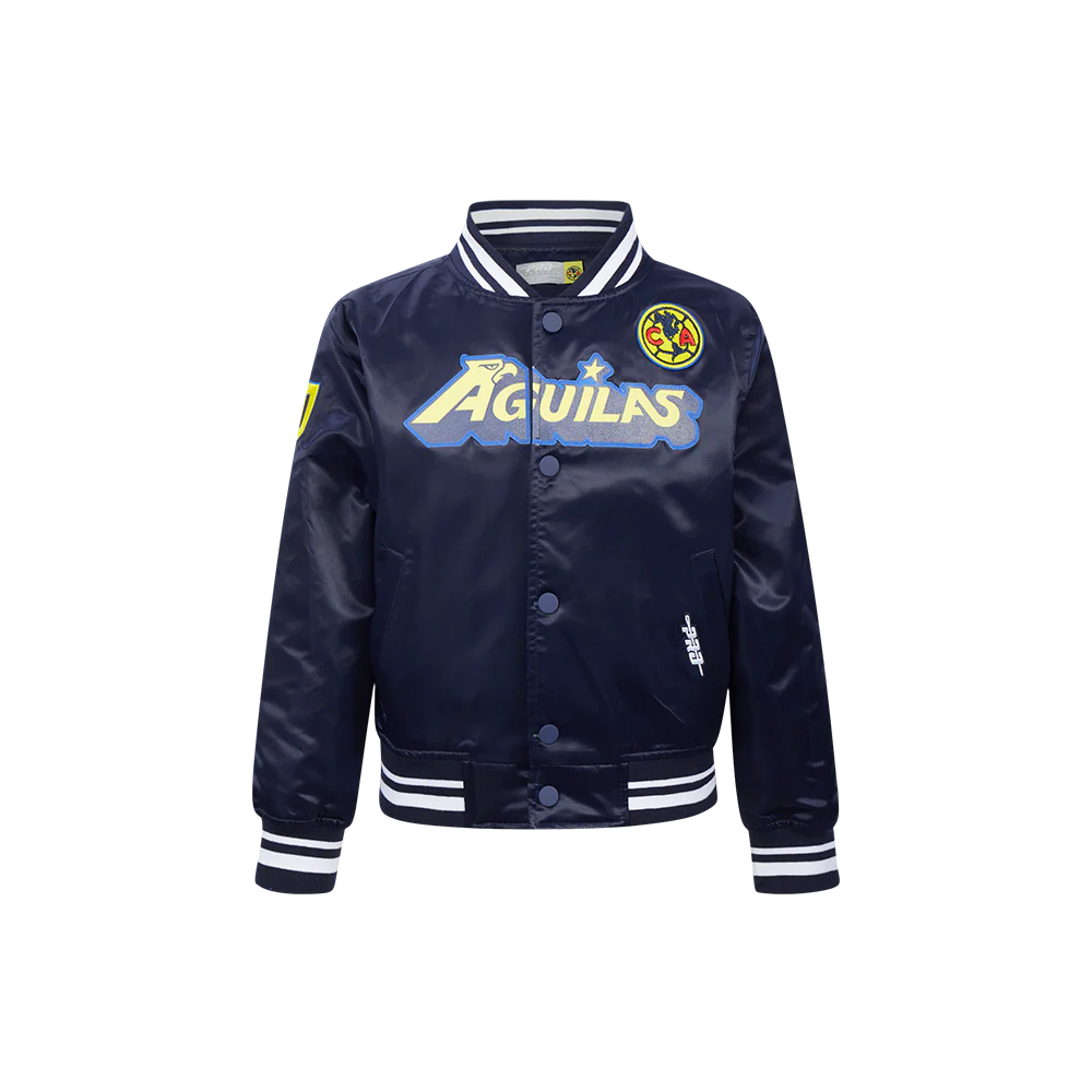 LIGA MX CLUB AMERICA STADIUM LITTLE BOYS RIB SATIN JACKET